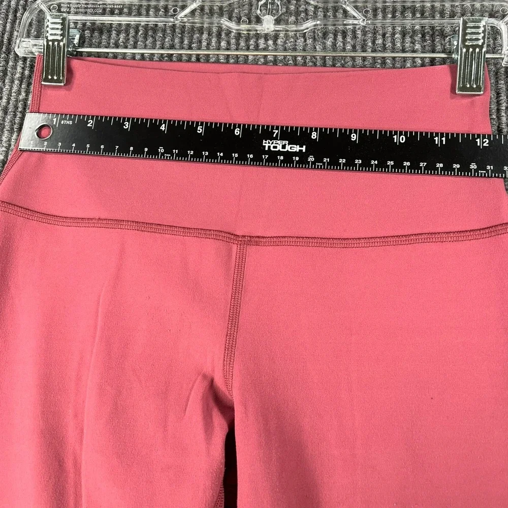 Lululemon Align Crip Leggings Womens Size 6 Pink Activewear Workout Casual Gym